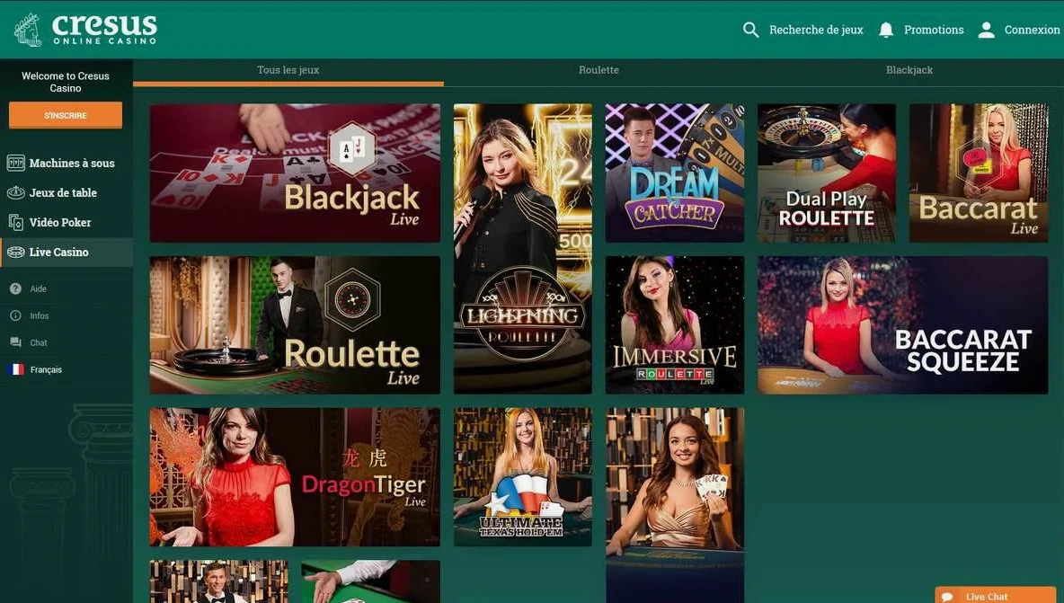 Cresus casino : plus qu'un VIP ? Cresus casino : plus qu'un VIP ?